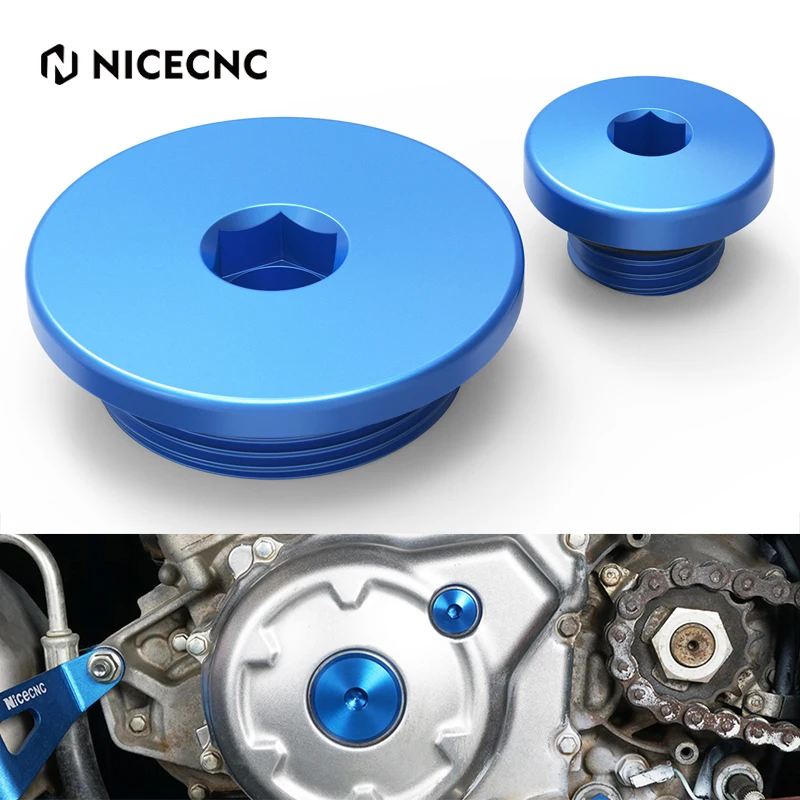 

M14/M32 Engine Plug Caps Crankcase Covers For Yamaha TTR225 TTR230 TTR250 TTR125E/LE TTR125/L TTR50 WR250R WR250X YZ250F YZ450F