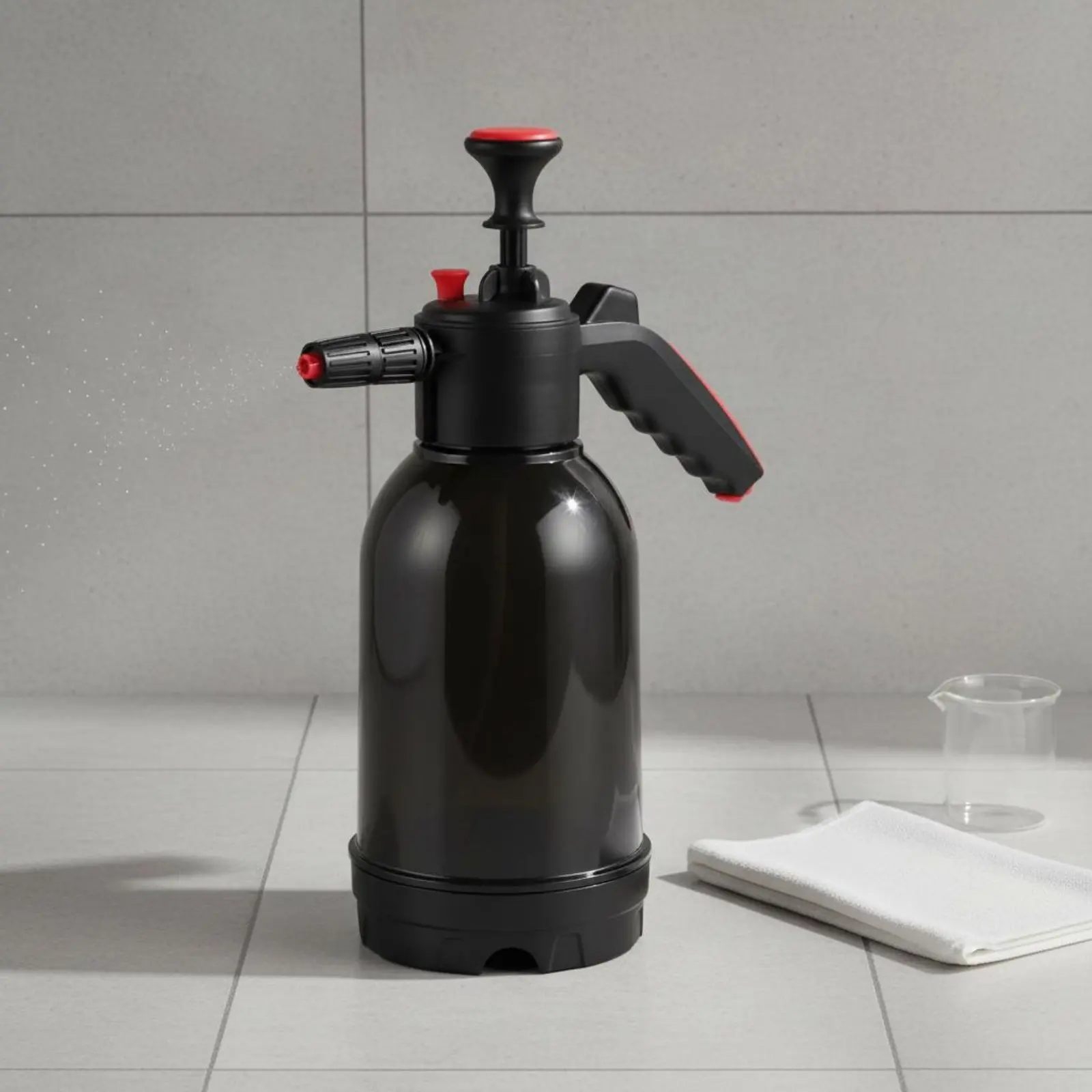 

Ручной пенный дозатор-распылитель 2 л с помповым механизмом, регулируемым соплом для мойки автомобилей и садоводства