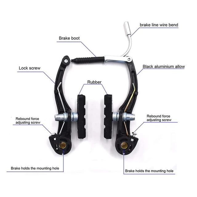 Mountain bike v brake set sale