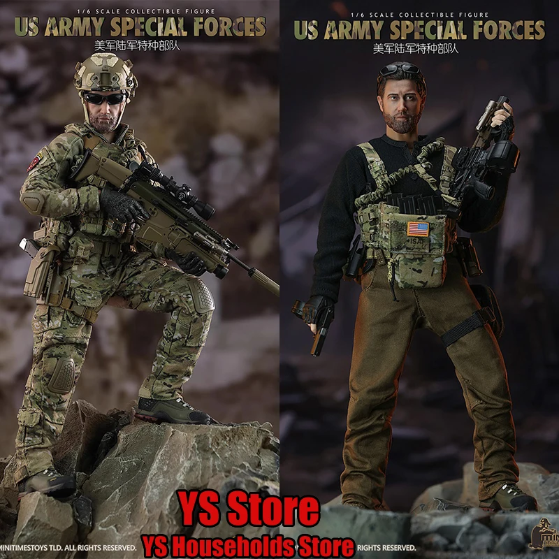 Minitimes brinquedos m048 m049 1/6 figura de ação das forças especiais do exército fãs militares dos eua colecionáveis 12 polegadas homem soldado modelo presentes