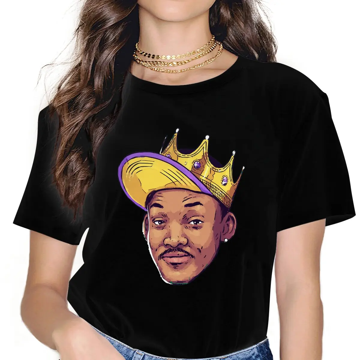 Casual Women Clothes The Fresh Prince of Bel-Air TV Series T-shirt Goth Vintage Female Blusas