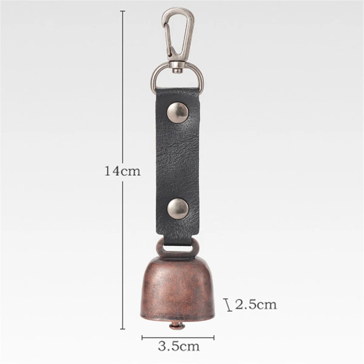 Bear Bell Outdoor Bear Bell Camping Wind Chime Keychain Pet Pendant Bell Reminder Bell