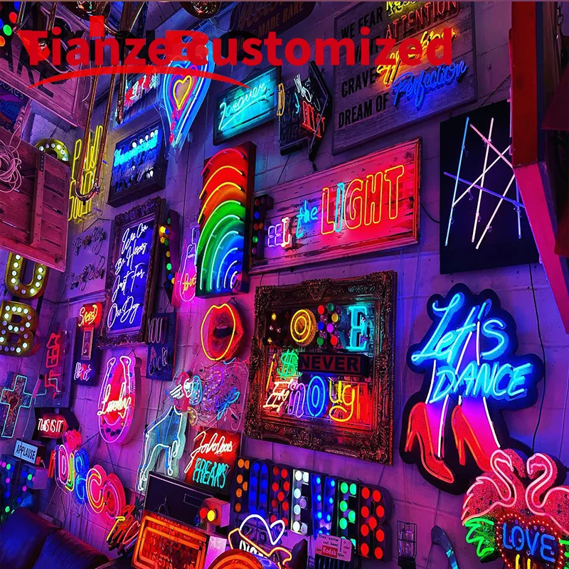 

(customized)Winbo Neon Signs Custom Logo Letters Numbers Party Home Led Light Neon Rgb Light With App Control