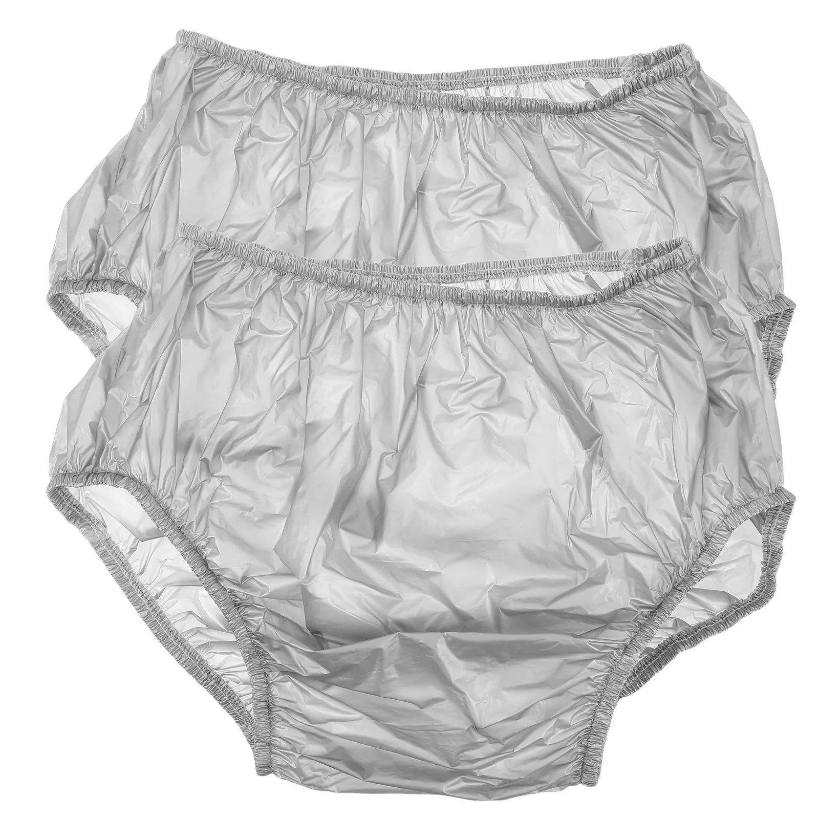 

2Pcs Reusable Adult Incontinence Pants Waterproof Leakproof Overnight Protection Diapers for Elderly Care Comfortable Washable