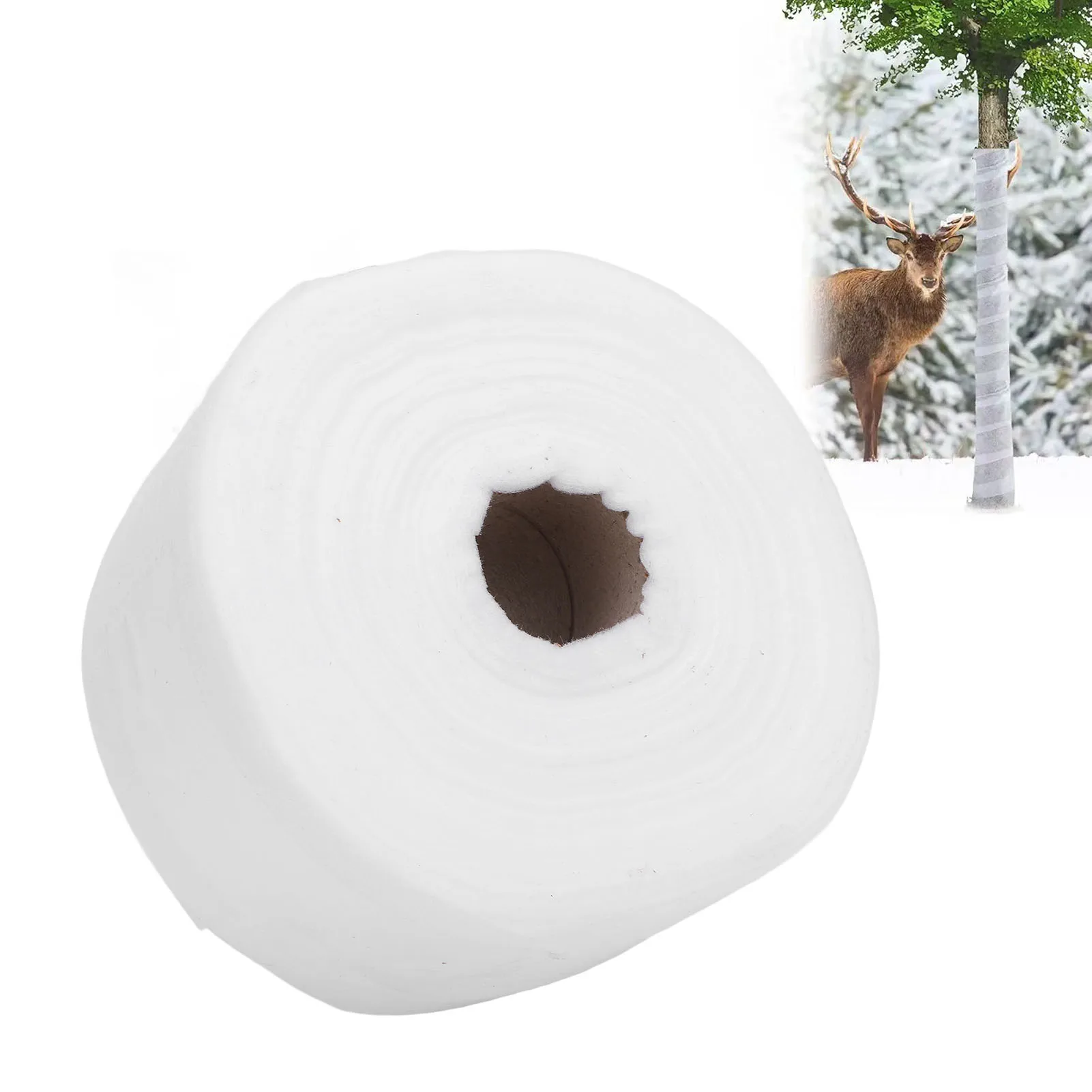 Tree Protector Wrap 328FT Non Woven Winter Cold Proof Breathable Tree Trunk Bandage Cover To Keep Tree Warm And Moisturizing