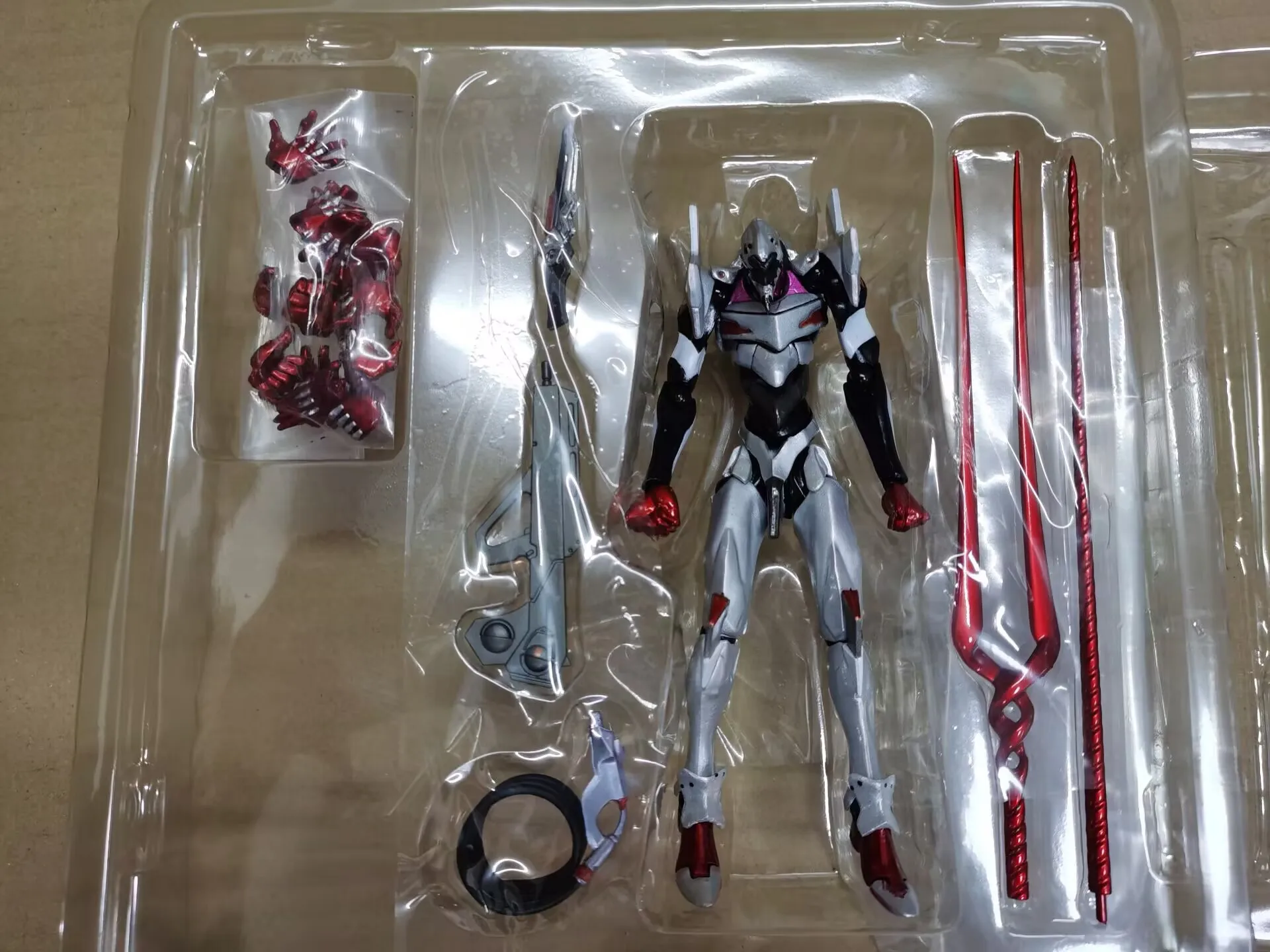 Nouveau Anime EVA EVANGELION-04 mobilité commune figurine PVC modèle Statue jouets poupée bureau décor cadeaux à collectionner en boîte