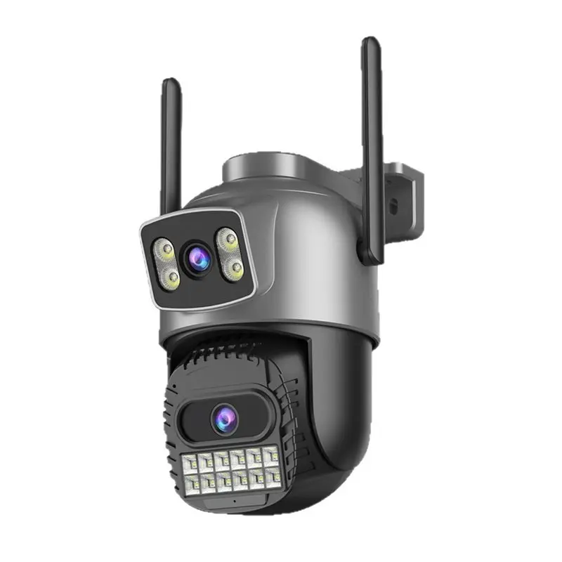 New-Home Security IP Camera 10MP 4K Wifi Outdoor Dual Lens AI Human Detection 2.4Ghz/5Ghz Dual-Band Security System