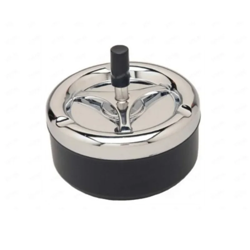 Portable Dining Table Round Rotating Cigarette Ash Tray Hotel Decoration with Lid Ashtray Cute Ash Tray Weed Cigar Ashtrays