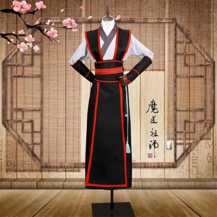 2025 Anime Dao Mo To Shi Cosplay Wei Wuxian Lan Wangji Costume Grandmaster of Demonic Cultivation Mo Dao Zu Shi Cosplay Costume view 6