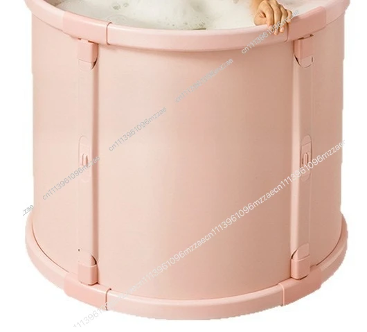

Bath Bucket Stack Adult Household Full-body Bathtub Children and Adults Can Sit in The Bath Bucket PVC Foldable Bath Bucket