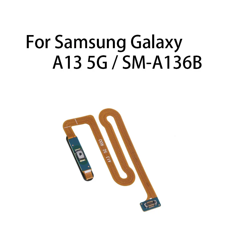 Org Главная Кнопка Датчик отпечатков пальцев гибкий кабель для Samsung Galaxy A13 5G / SM-A136B