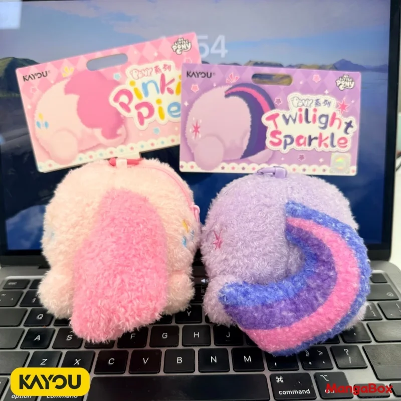 카유 마이 리틀 포니 피피 플러시 동전 지갑 펜던트 포함 정품 수집용 장난감 영화 및 TV 팬들을 위한 이상적인 선물