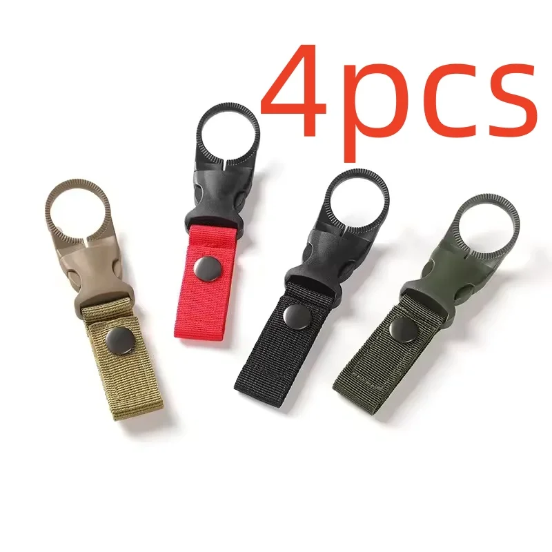 Gesphaken Waterfleshouder Clip Klimkarabijnhaak Riem Rugzakhaak Haken Waterfles Nylon Webbing Multifunctioneel Wate