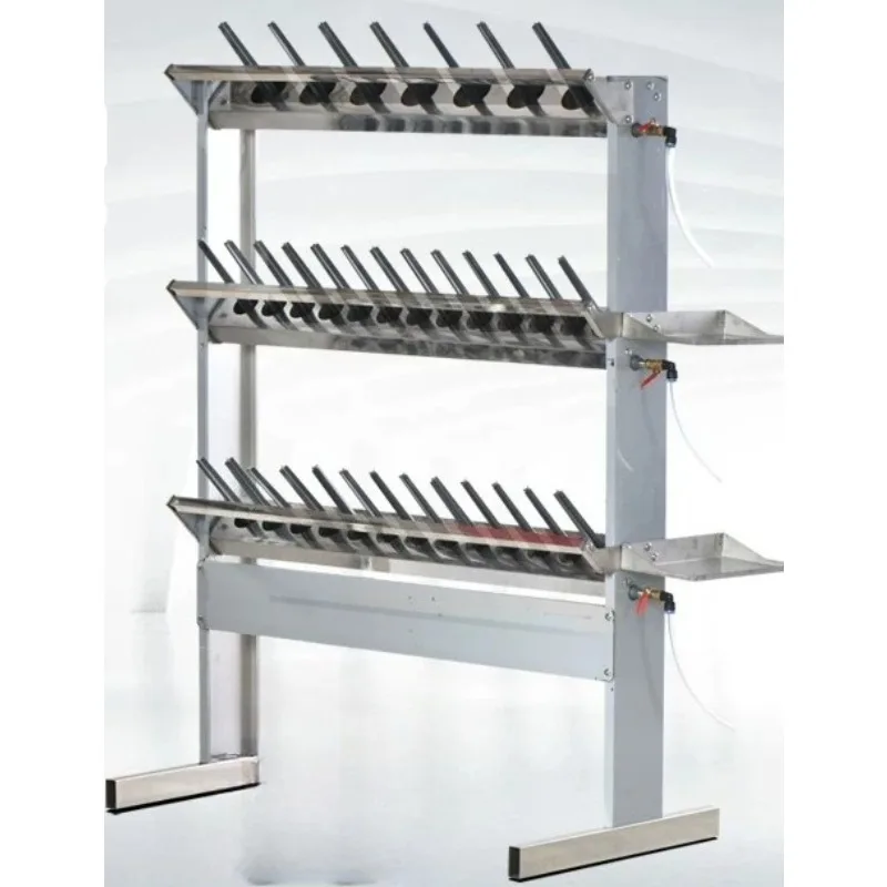 Maintenance Oil Recovery Frame, Stainless Steel Waste Residual Oil Collector, Portable Oil Collecting Rack for Workshop Use
