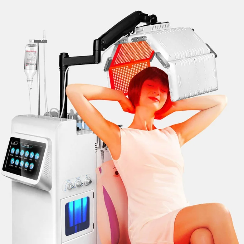 

11 in 1 High End Multi Functional Light Therapy Machine Skin Cleaning Hydro Facial Machine