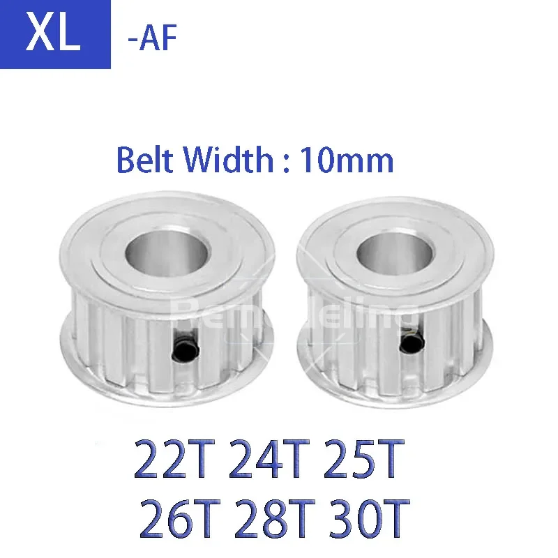 

1pcs XL AF Timing Pulley Aluminum Alloy 22T 24T 25T 26T 28T 30T Synchronous Wheel Belt Width 10mm Bore 4mm-19mm Pitch 5.08mm