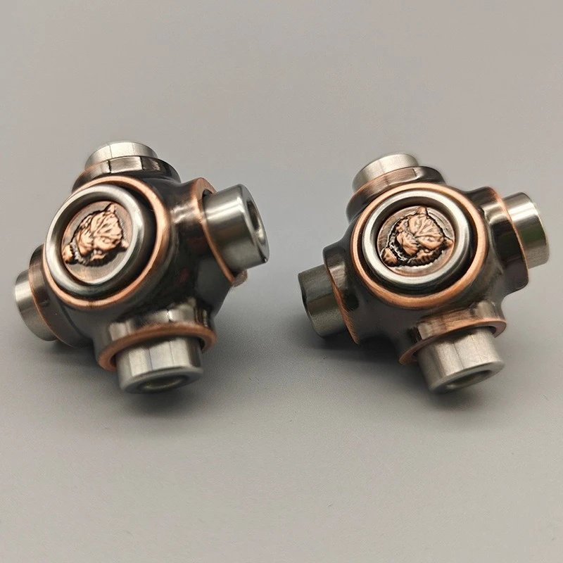 Metal fidget spinner girando ponta superior giroscópio aliviar o estresse reduzindo brinquedos antiestresse de alta qualidade rotativa aliviar mini