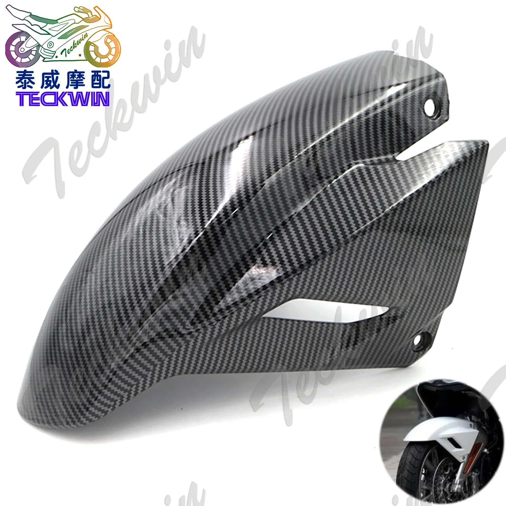 

Carbon Fiber Color Motorcycle Part Front Fender For Honda Goldwing GL1800 2018 2019 2020 2021