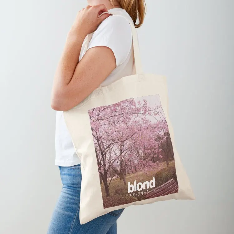 Frank Ocean Blond Japanese Cherry Blossom Version Tote Bag Big bag women free delivery bags tote bag women