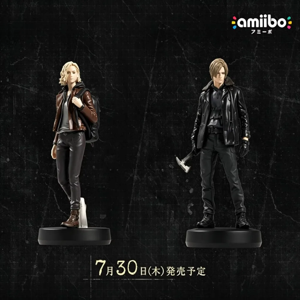 in-stock-biohazard-requiem-amiibo-leon-s-kennedy-grace-ashcroft-figure-resident-evil-collectible-mini-figure-character-model