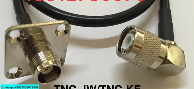 

Сигнальная линия TNC-JW/TNC-KF Мужской колено TNC к внутренним фланцем TNC RF соединительная линия 50-3