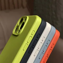 Luxury Liquid Silicone Shockproof Soft Phone Case For iPhone 17 16 15 14 13 Pro Max 16Pro 15Pro 14Pro Plus Lens Protective Cover