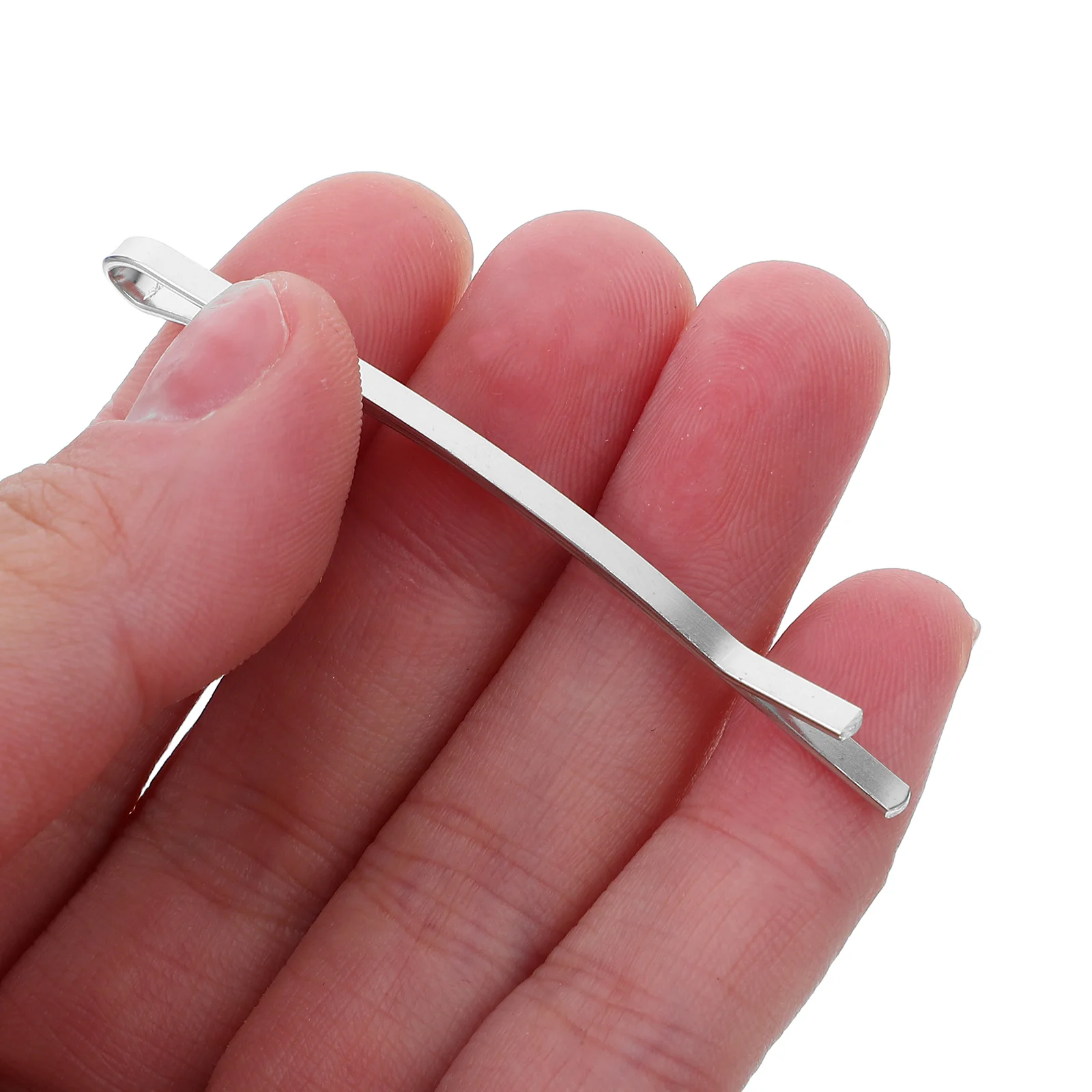 

100Pcs Decorative Metal Bobby Pin Simple Hair Clip for Wedding Party Meeting Daily Hair Accessories Metal Hairpin