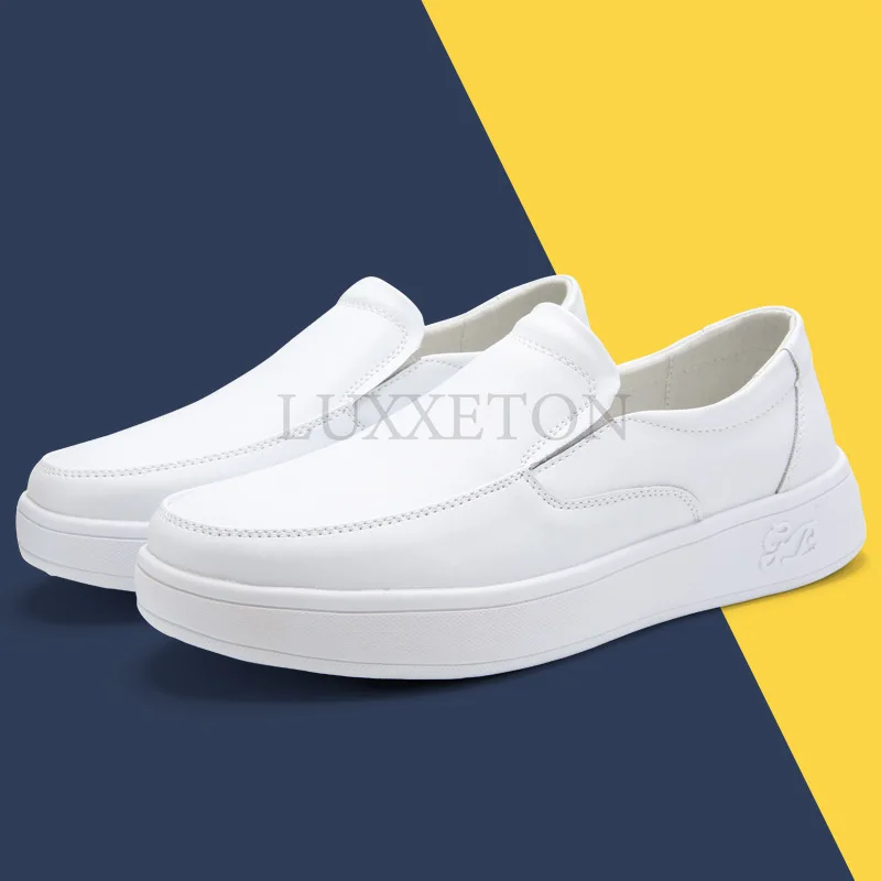 Nurse Shoes Autumn Breathable Soft Soled Flat Soled Non Tiring Thick Soled Versatile White Shoes Doctor Work Shoe