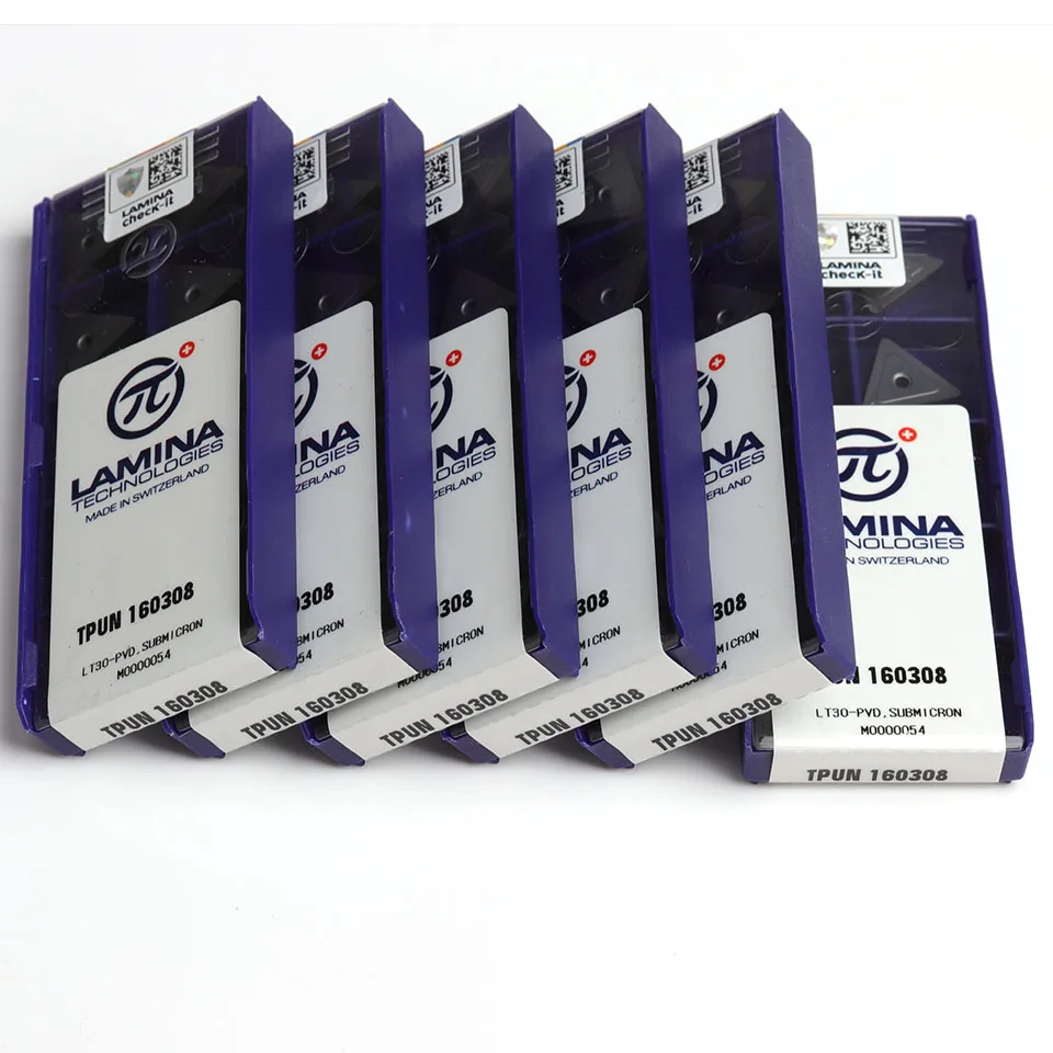 TPUN160308 LT30 LAMINA originale inserto in metallo duro di alta qualità inserto in metallo duro tornio per utensili tornio lama per utensili