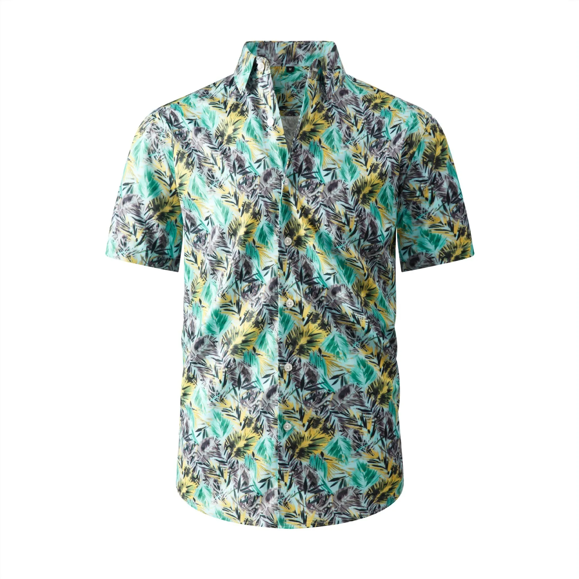 

Men's Casual Hawaiian Beach Shirt Ice Silk Cool Breathable Short Sleeve Shirt Summer Holiday Vacation Fashion Tops