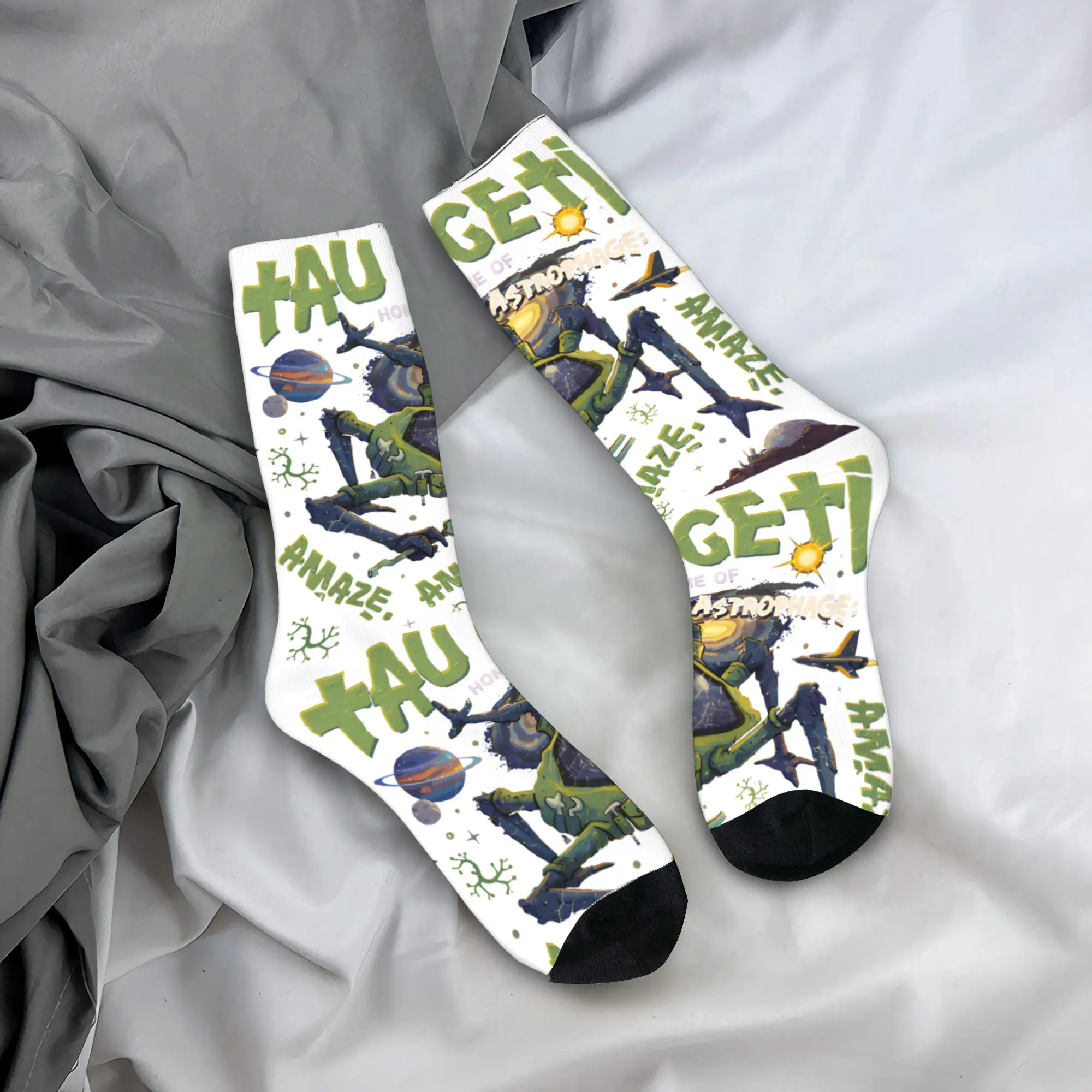 

Project Hail Mary Jazz Hands Amaze Socks Winter Stockings Couple Soft Breathable Socks Printed Skateboard Anti Sweat Socks