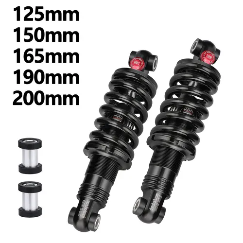 DNM DV22AR 125MM 150MM 165mm 190mm 200mm 전기 스쿠터 mtb 리어 서스펜션 스프링 댐퍼 용 조정 가능한 리어 쇼크 업소버
