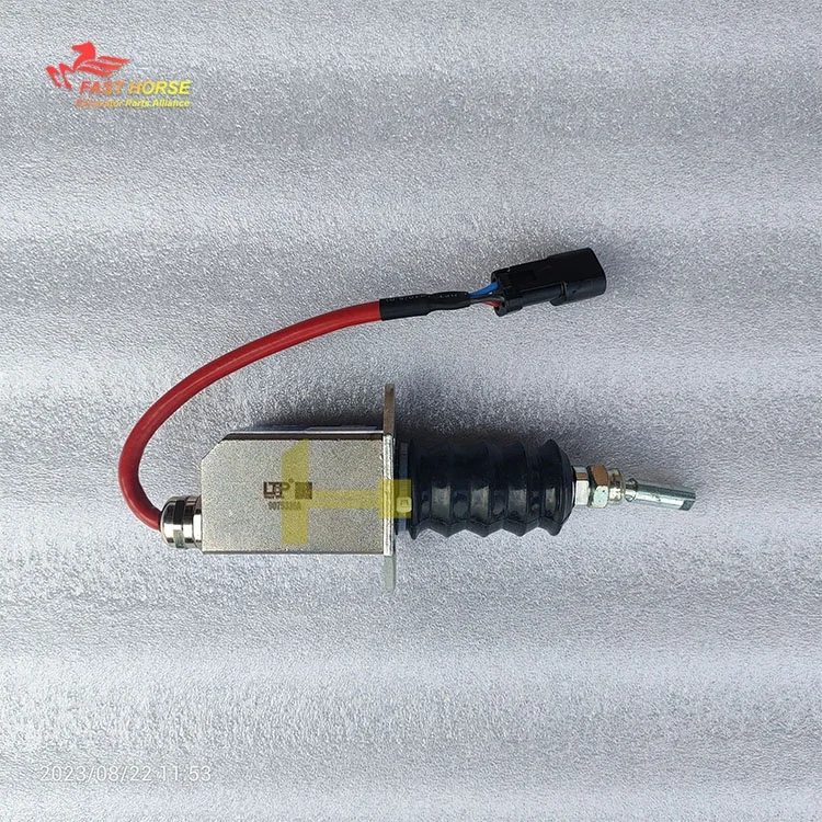 Hangood Diesel Engine Stop Solenoid Valve 9073747 9073747A 9075336A for Liebherr R934B R944B D924 Engine Spare Parts Solenoid