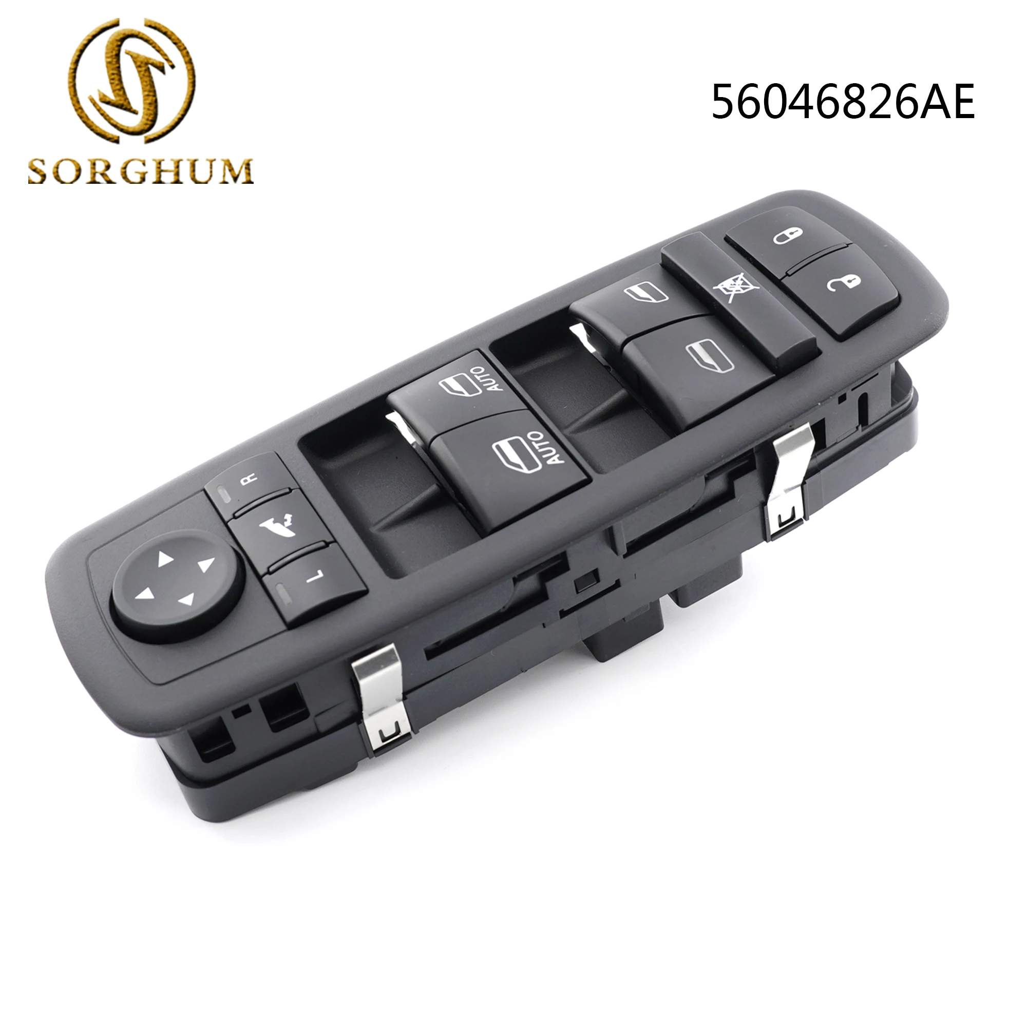 SORGHUM Front Side Left Power Master Window Switch 56046826AE For Ram 1500 2500 3500 Dodge Journey Chrysler 300 56046826AC