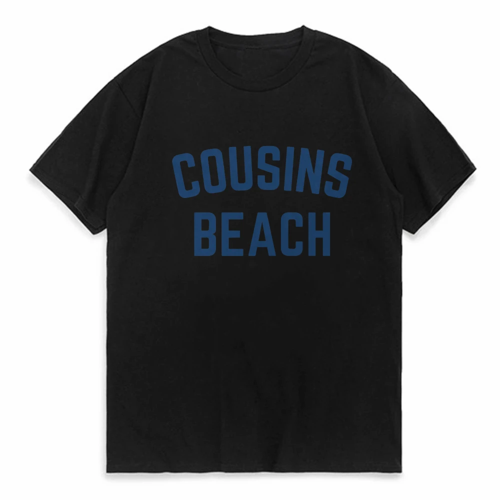 The Summer I Turned Pretty - Cousins Beach T-shirt Women Harajuku Sleeve Casual Clothing Street Tops Tees Aesthetic Clothes