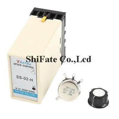 

SS-02-H 5-250W AC Motor Speed Control Unit 220V/240V 50/60Hz 3A 90-1400r/min