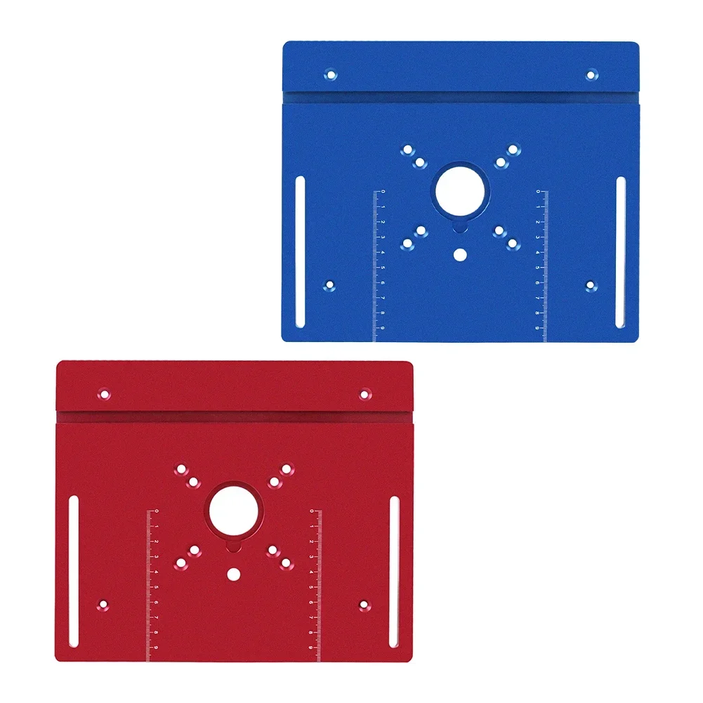 Inverter e montar alumínio Router placa, CNC alumínio inserir placa, desgaste e rasgo resistente, construção estável