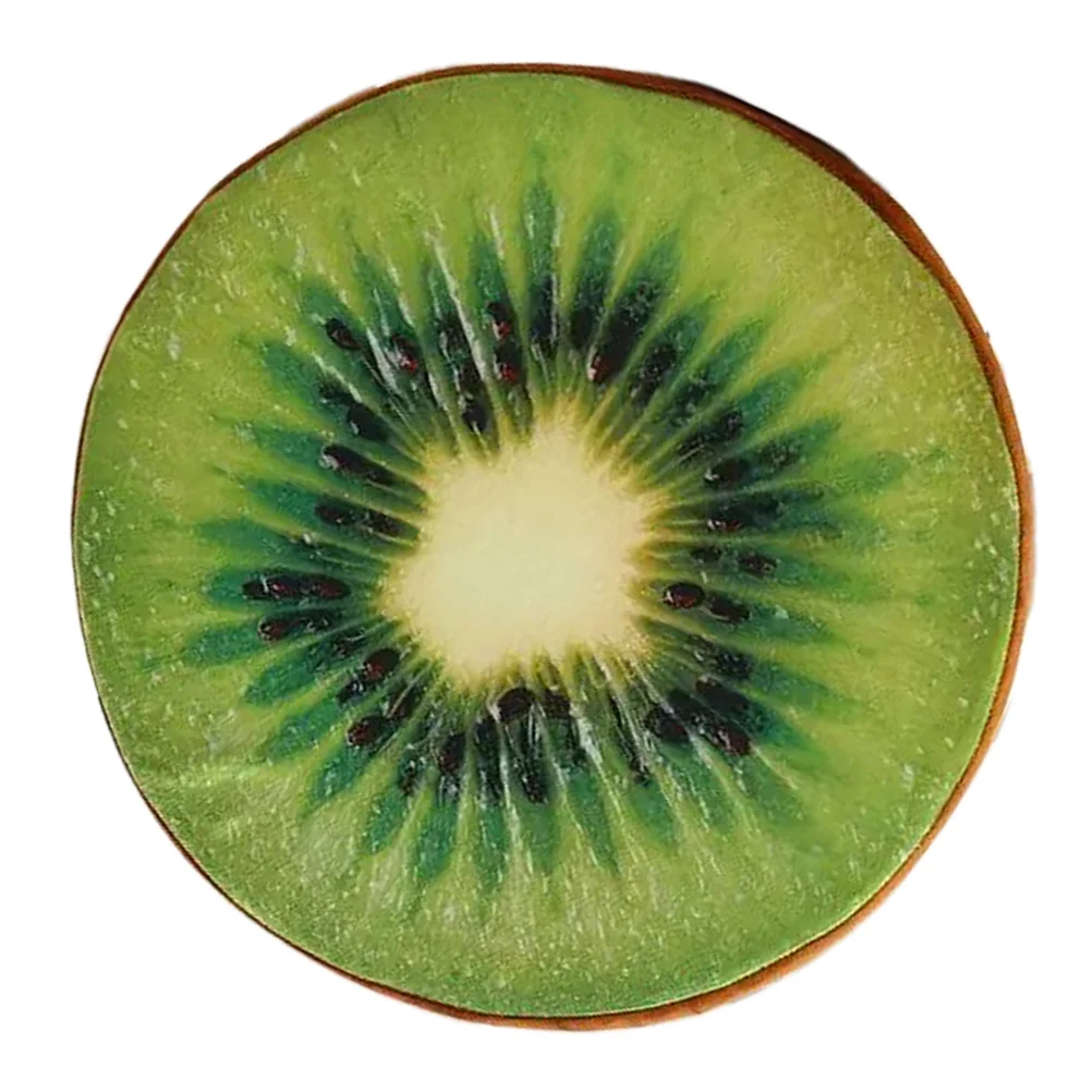 

Adorable Kiwi Fruit Cushion Round Chair Pad Practical Seat Decor for Home Bedroom Playroom Dining Room Cushion