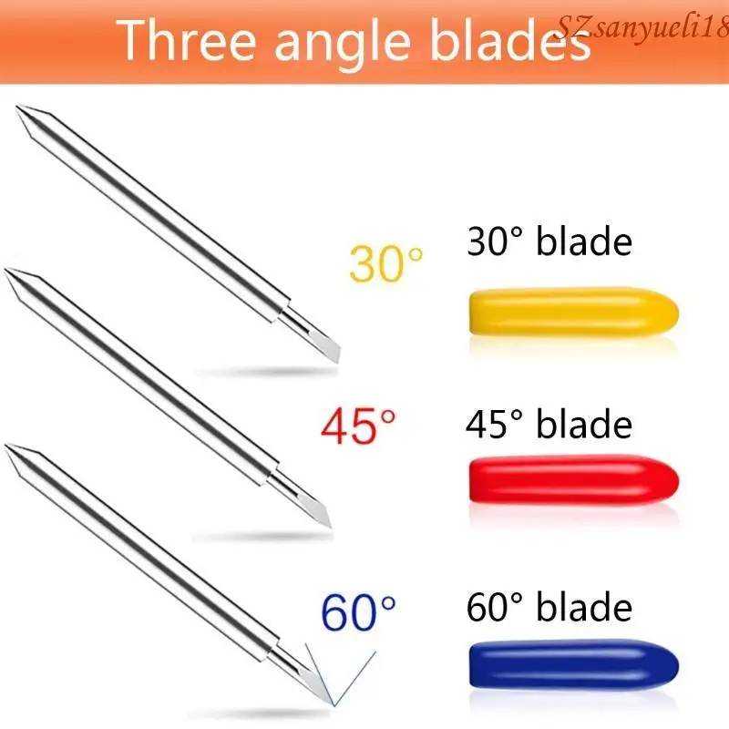 94PC 30/45/60° Steel Cutter for Roland Cutting Blade Holder Base