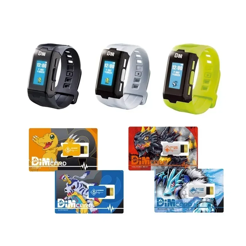 Original bandai Digimon Adventure Watch Life Bracelet Vital Bracelet Be Sirius Ghost Game Anime Figures Dim Card Toys For kids