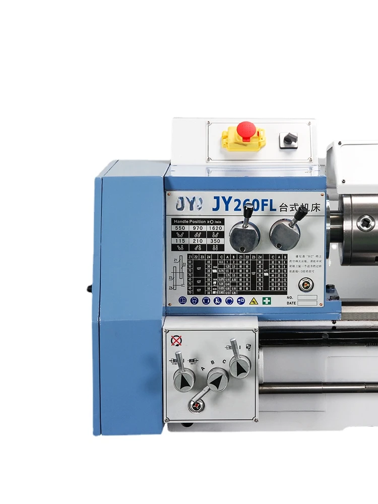 High precision household small lathe, desktop machine tool, multifunctional teaching metal lathe