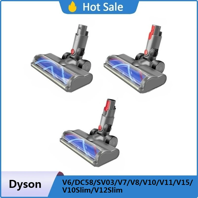 

Replacement Dyson Direct-Drive Motorized Brush Head for V6/DC58/V7/V8/V10/V11/V15/V10Slim/V12Slim-Deep Clean Floor&Carpet Tool