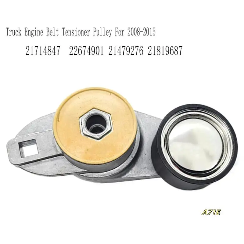 

21714847 Truck Engine Belt Tensioner Pulley For Volvo D13 VHD VN 2008-2015 Mack MP8 22674901 21479276 21819687