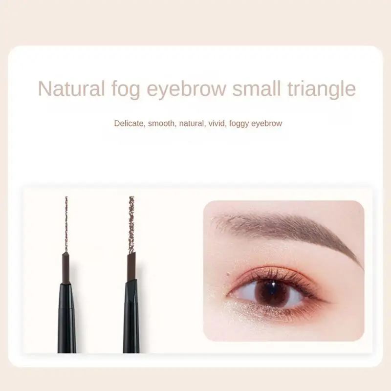 Easy To Color Eyebrow Pencil Not Easy To Remove Makeup Easy To Use Double Head Long Lasting Color Triangle Eyebrow Pencil Need