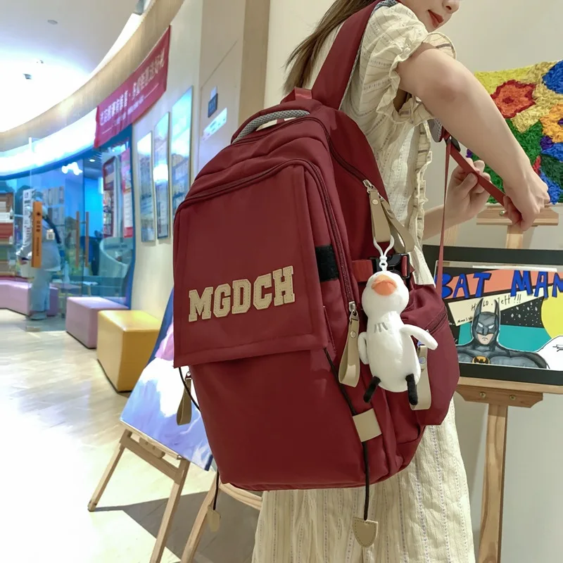 

Backpack women's new Korean fashion Oxford cloth women's bag waterproof nylon cloth casual shopping women's backpack y2k itabag