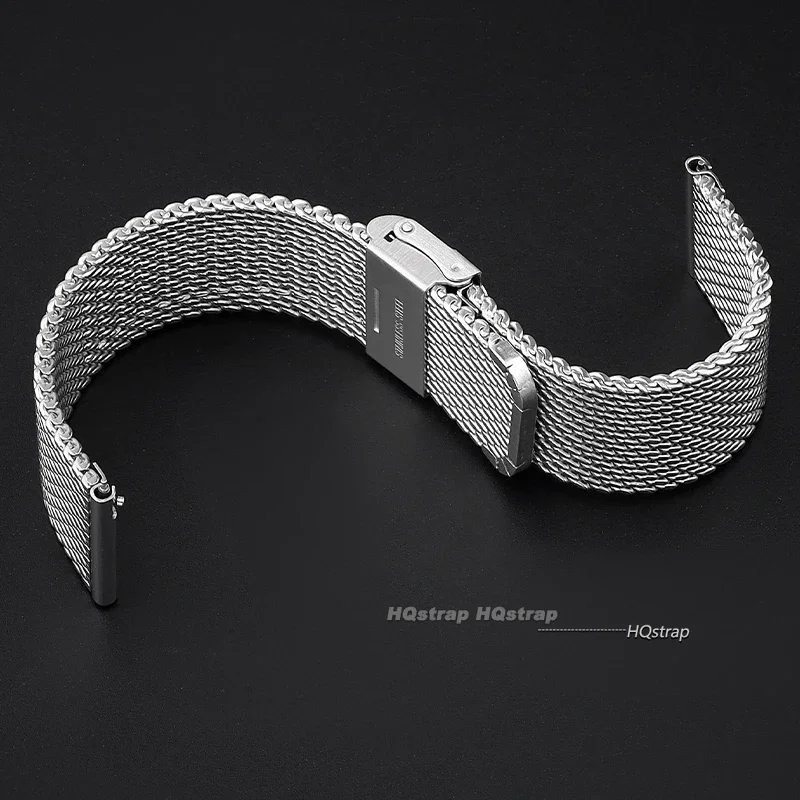 1.0MM Mesh Watch Strap for Seiko Steel Milanese Strap for DW Watch Quick Release Bands 18mm 20mm 22mm 24mm Men Women Watch Band