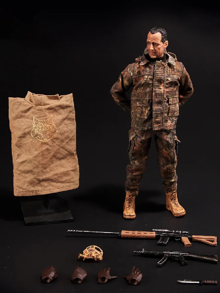 VORTEXTOYS-V00011 1/12 CANIS éventuelles P Jackal Moveable Man Action Figure, Fusil, Arme, Accessoire, 6 ", Ensemble Complet, Poupées Militaires à Collectionner