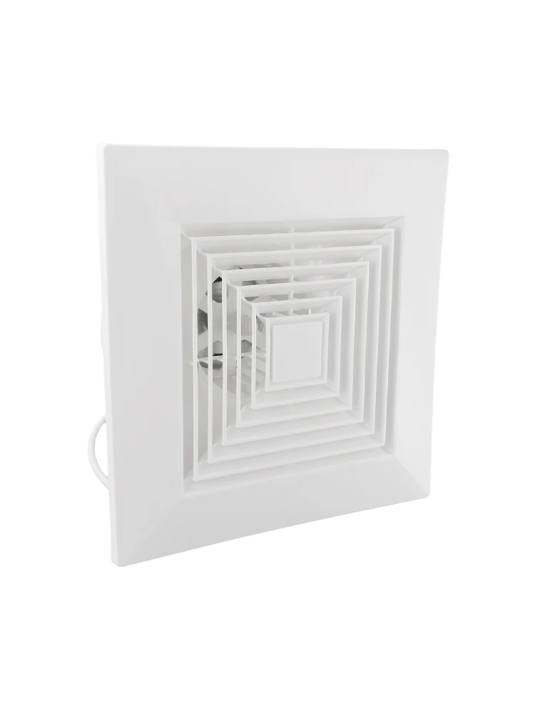 For Bathroom Ceiling Fan Home Ventilation White Moisture Removal Noise-reduction Technology Robust Performance