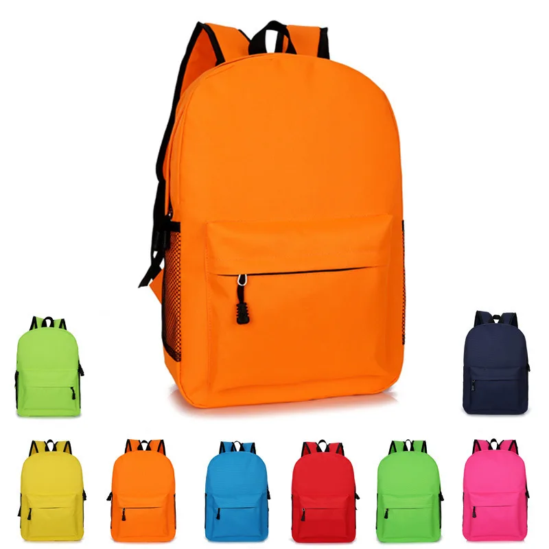 Primary School Wear-Resistant Backpack Oxford Cloth Anti-Scratch School Bag Training Institution Custom Bag