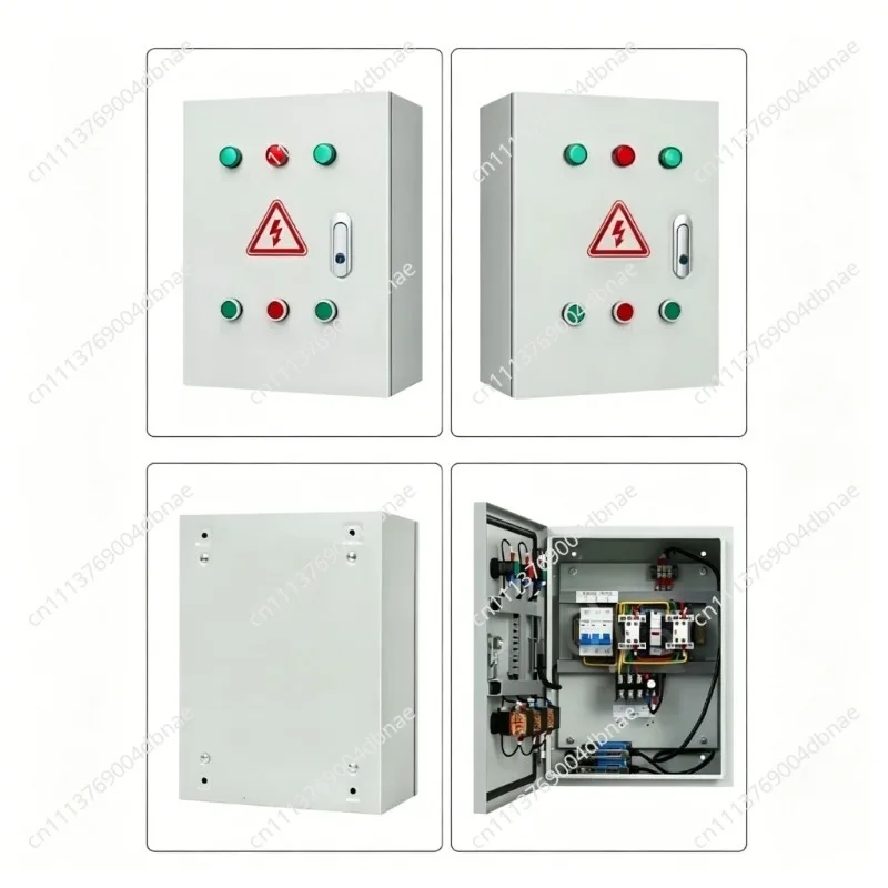 3phase motor forward and reverse control box with limiter fan distribution box reverse switch remote control starting cabinet